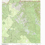 United States Geological Survey Oakhurst, TX (1997, 24000-Scale) digital map
