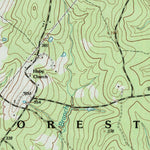 United States Geological Survey Oakhurst, TX (1997, 24000-Scale) digital map