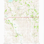 United States Geological Survey Oakland Acres, IA (1980, 24000-Scale) digital map