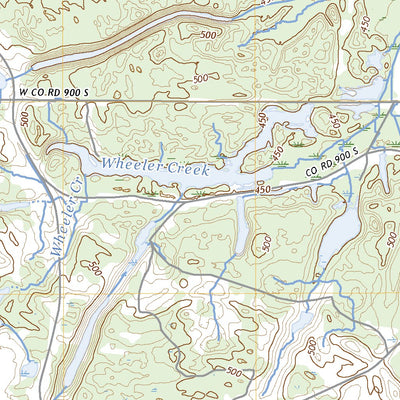United States Geological Survey Oakland City, IN (2022, 24000-Scale) digital map