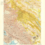United States Geological Survey Oakland East, CA (1949, 24000-Scale) digital map