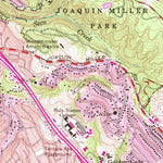 United States Geological Survey Oakland East, CA (1959, 24000-Scale) digital map