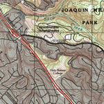United States Geological Survey Oakland East, CA (1997, 24000-Scale) digital map