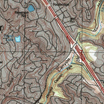 United States Geological Survey Oakland East, CA (1997, 24000-Scale) digital map
