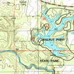 United States Geological Survey Oakland, IL (1998, 24000-Scale) digital map