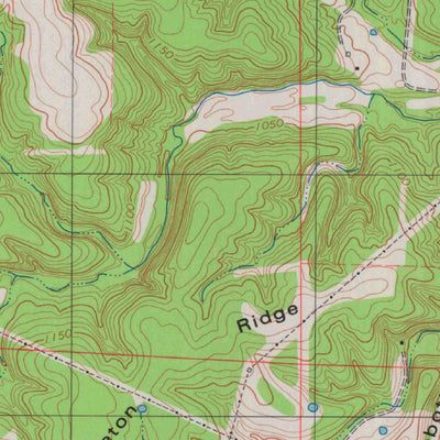 United States Geological Survey Oakland, MO (1979, 24000-Scale) digital map