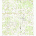United States Geological Survey Oakland, MS (1983, 24000-Scale) digital map