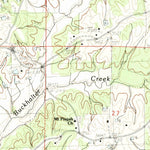 United States Geological Survey Oakland, MS (1983, 24000-Scale) digital map