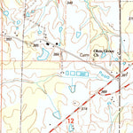 United States Geological Survey Oakland, MS (2000, 24000-Scale) digital map