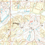 United States Geological Survey Oakland, MS (2000, 24000-Scale) digital map
