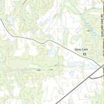 United States Geological Survey Oakland, MS (2021, 24000-Scale) digital map