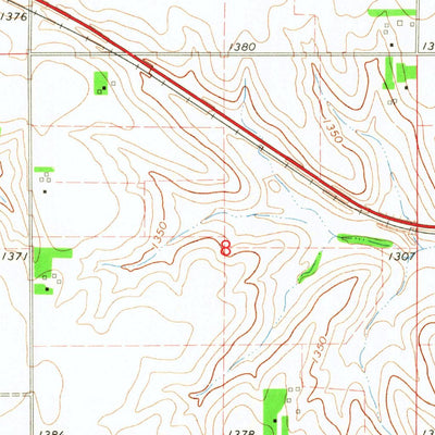 United States Geological Survey Oakland, NE (1966, 24000-Scale) digital map