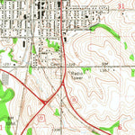 United States Geological Survey Oakland, NE (1966, 24000-Scale) digital map
