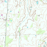 United States Geological Survey Oakland, TN (1965, 24000-Scale) digital map