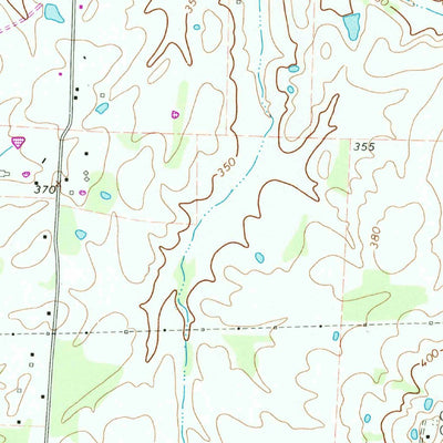 United States Geological Survey Oakland, TN (1965, 24000-Scale) digital map