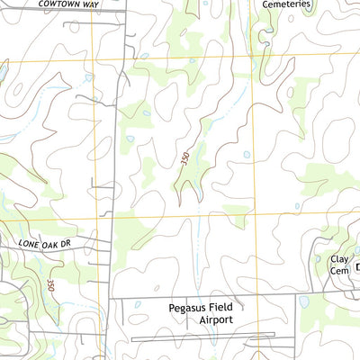 United States Geological Survey Oakland, TN (2013, 24000-Scale) digital map