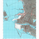 United States Geological Survey Oakland West, CA (1993, 24000-Scale) digital map