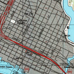 United States Geological Survey Oakland West, CA (1993, 24000-Scale) digital map