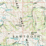 United States Geological Survey Oakley, ID (1993, 100000-Scale) digital map