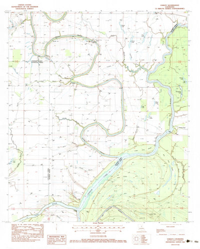 United States Geological Survey Oakley, LA (1983, 24000-Scale) digital map
