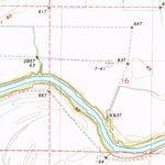 United States Geological Survey Oakley, LA (1983, 24000-Scale) digital map