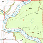 United States Geological Survey Oakley, LA (1983, 24000-Scale) digital map
