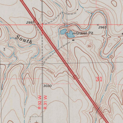 United States Geological Survey Oakley North, KS (1979, 24000-Scale) digital map