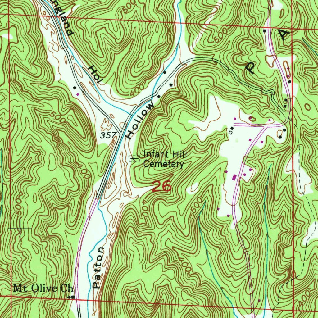 Oakman, AL (1949, 24000-Scale) Map by United States Geological Survey ...