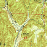United States Geological Survey Oakman, AL (1951, 24000-Scale) digital map