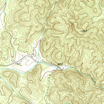 United States Geological Survey Oakman, GA (1971, 24000-Scale) digital map