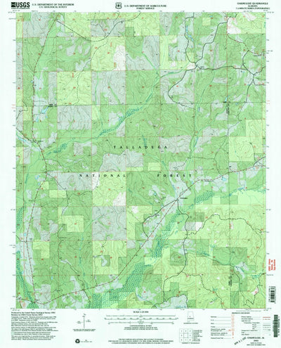 United States Geological Survey Oakmulgee, AL (2002, 24000-Scale) digital map