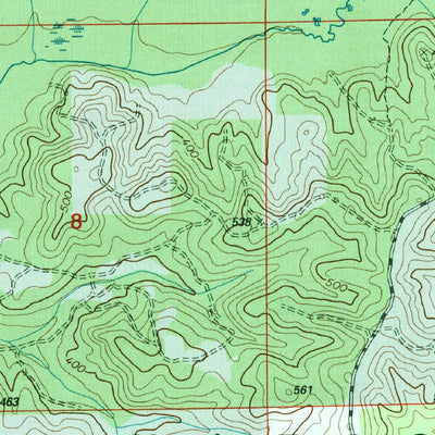 United States Geological Survey Oakmulgee, AL (2002, 24000-Scale) digital map