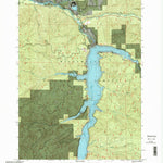 United States Geological Survey Oakridge, OR (1997, 24000-Scale) digital map