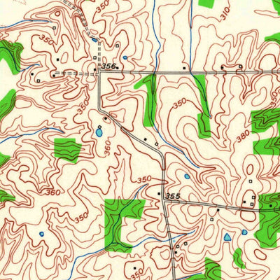 United States Geological Survey Oakton, KY (1951, 24000-Scale) digital map