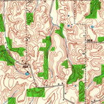 United States Geological Survey Oakton, KY (1951, 24000-Scale) digital map