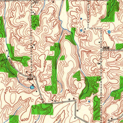 United States Geological Survey Oakton, KY (1951, 24000-Scale) digital map