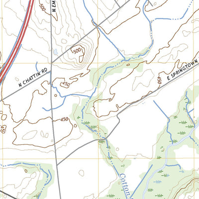 United States Geological Survey Oaktown, IN (2022, 24000-Scale) digital map