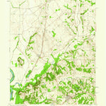 United States Geological Survey Oaktown, IN-IL (1958, 24000-Scale) digital map