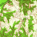 United States Geological Survey Oaktown, IN-IL (1958, 24000-Scale) digital map