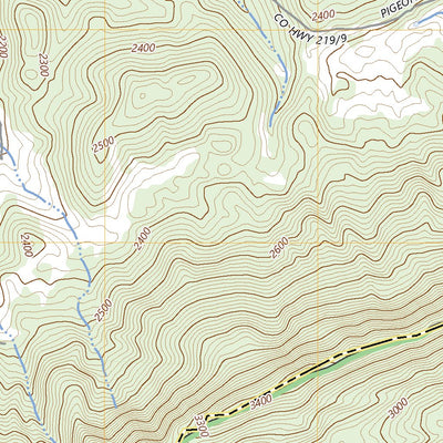 United States Geological Survey Oakvale, WV (2023, 24000-Scale) digital map