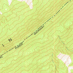 United States Geological Survey Oakvale, WV-VA (1965, 24000-Scale) digital map