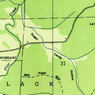 United States Geological Survey Oakville, AL (1935, 24000-Scale) digital map