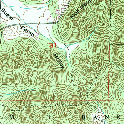 United States Geological Survey Oakville, AL (1960, 24000-Scale) digital map