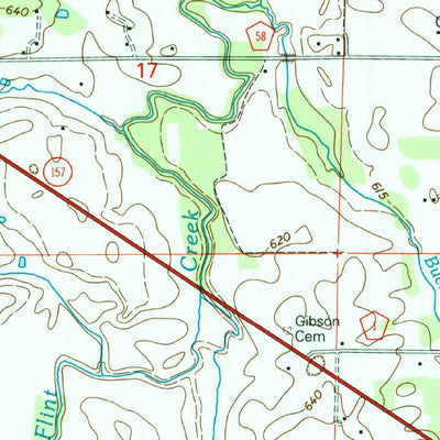 United States Geological Survey Oakville, AL (2000, 24000-Scale) digital map