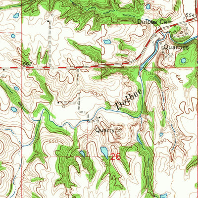United States Geological Survey Oakville, IA (1965, 24000-Scale) digital map
