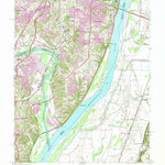 United States Geological Survey Oakville, MO-IL (1954, 24000-Scale) digital map