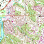 United States Geological Survey Oakville, MO-IL (1954, 24000-Scale) digital map