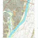 United States Geological Survey Oakville, MO-IL (1993, 24000-Scale) digital map