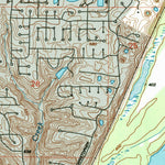 United States Geological Survey Oakville, MO-IL (1993, 24000-Scale) digital map