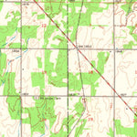 United States Geological Survey Oakwood, OK (1964, 62500-Scale) digital map